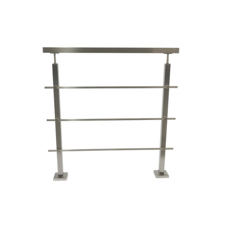 Balustrade vierkant aslijnen