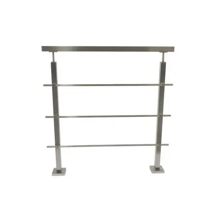 Balustrade vierkant aslijnen