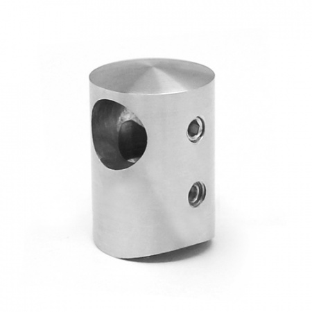 Asverbinder  - tussensteun - RVS -  buis - 12mm