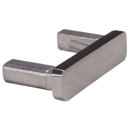 Einddop model 4 - RVS - koker - 40x10mm