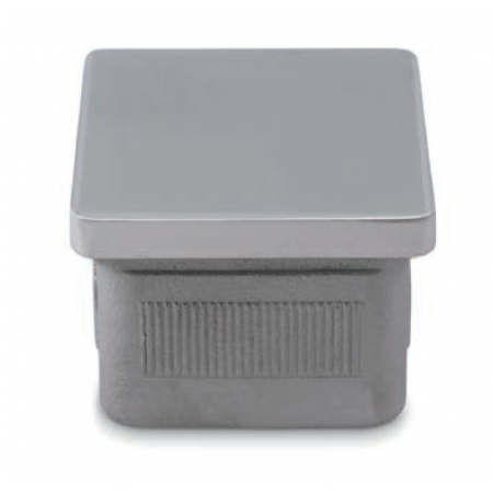 Einddop model 6 - RVS - koker - 40x40mm