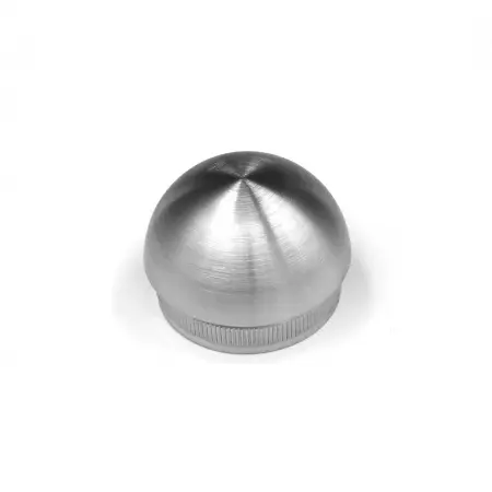 Einddop model 3 - rond - RVS - buis
