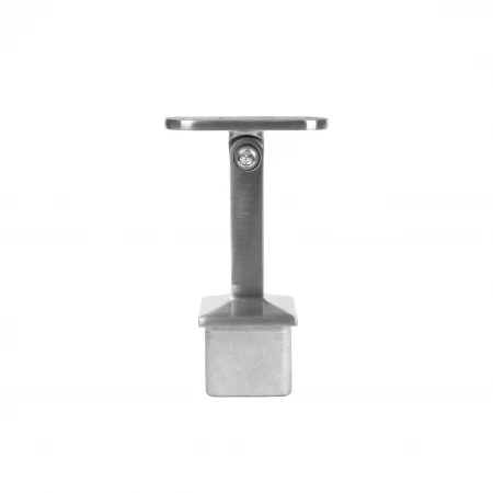 Handrailsteun - model 7 - variabele hoek - RVS - koker