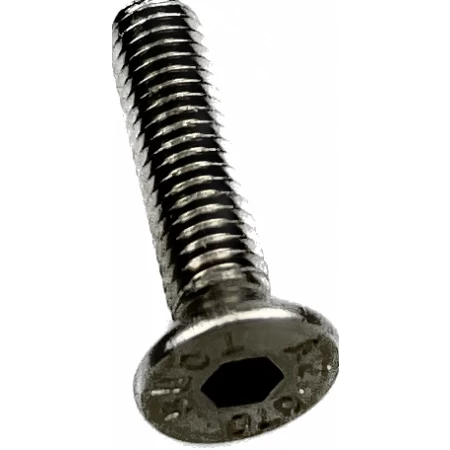 RVS verzonken inbusbout - M6x25mm - inbus 4mm
