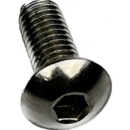 Inbusbout bolkop - M5x12mm - inbus 3mm
